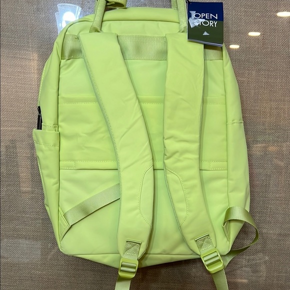 Signature 16" Commuter Backpack - Open Story™ Lime Green Commuter Backpack NWT - Picture 6 of 12